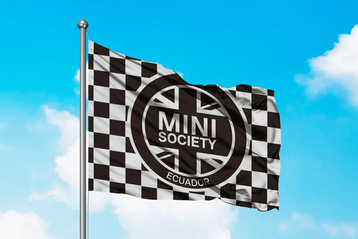 MINI Society · Identidad visual · Aplicación 03