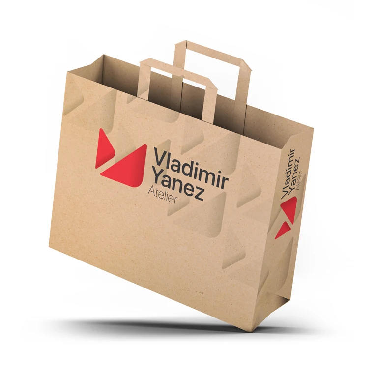 Vladimir Yanez Atelier · Identidad visual · Aplicación 03