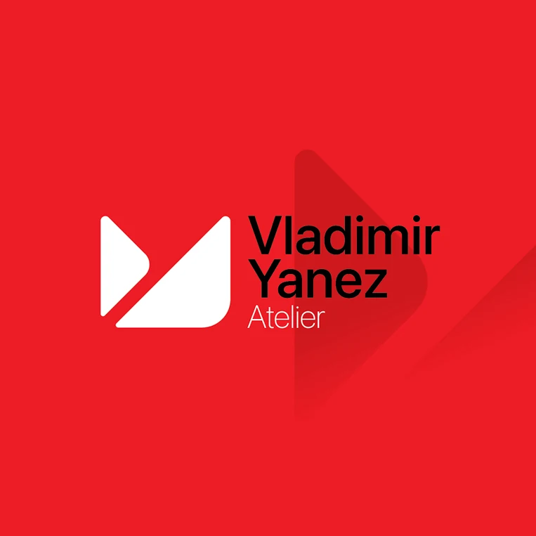 Vladimir Yanez Atelier · Identidad visual · Aplicación 04